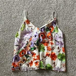 Alice and Olivia floral tank Small